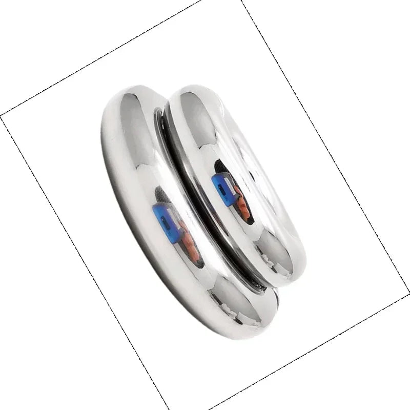 Sexy Toy Metal Color Round Glans Ring Chastity Gear Accessory