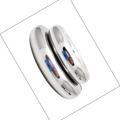 Sexy Toy Metal Color Round Glans Ring Chastity Gear Accessory