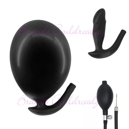 Gode ​​anal gonflable super gros en silicone Go Out