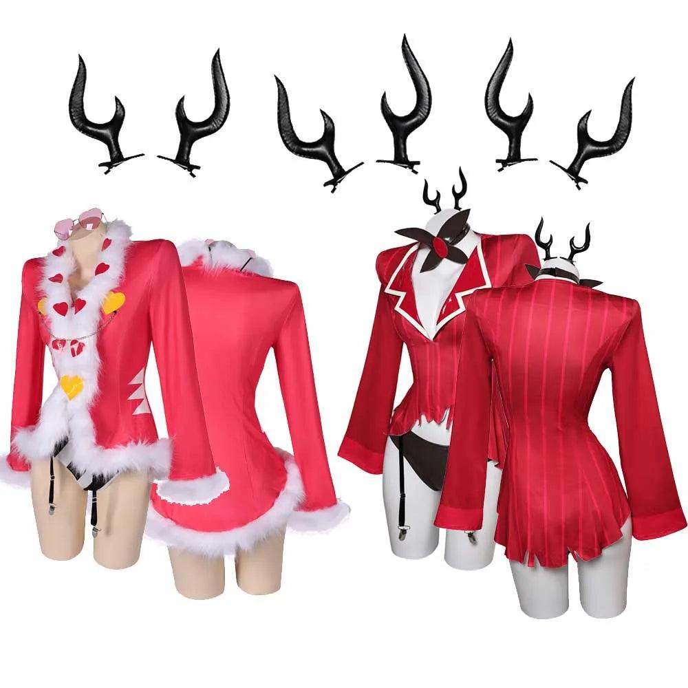 Costume de lingerie sexy pour femme adulte, cosplay, hôtel, Alastor