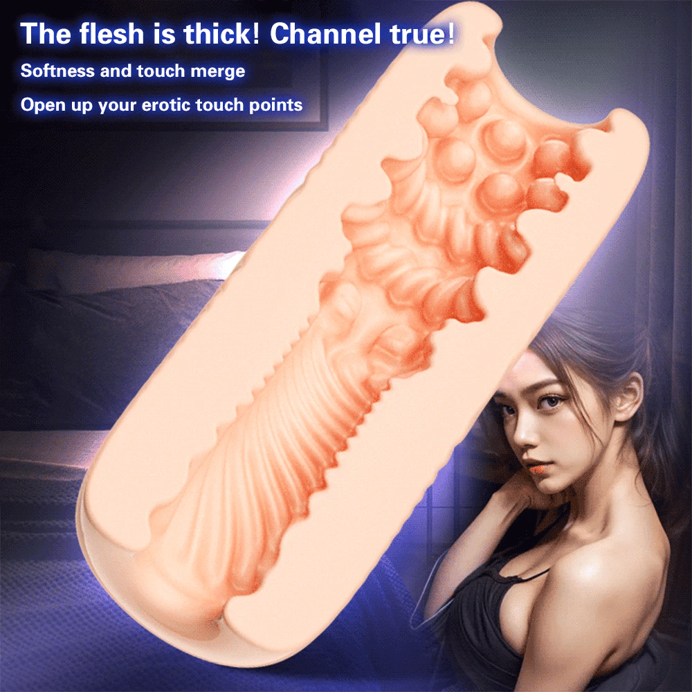 Portable TPE Male Masturbator