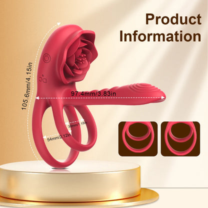 Couple Vibrator With Dual Motor For Ultimate Pleasure Device