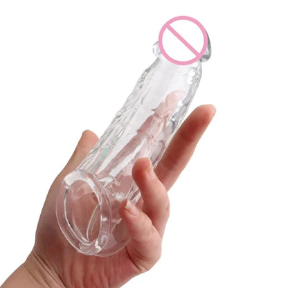 Sexy Toys Sleeve for Men Delay Extender Solution