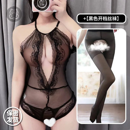 Sexy Seductive Cute Lingerie Bodysuits With Steel Support TNK8