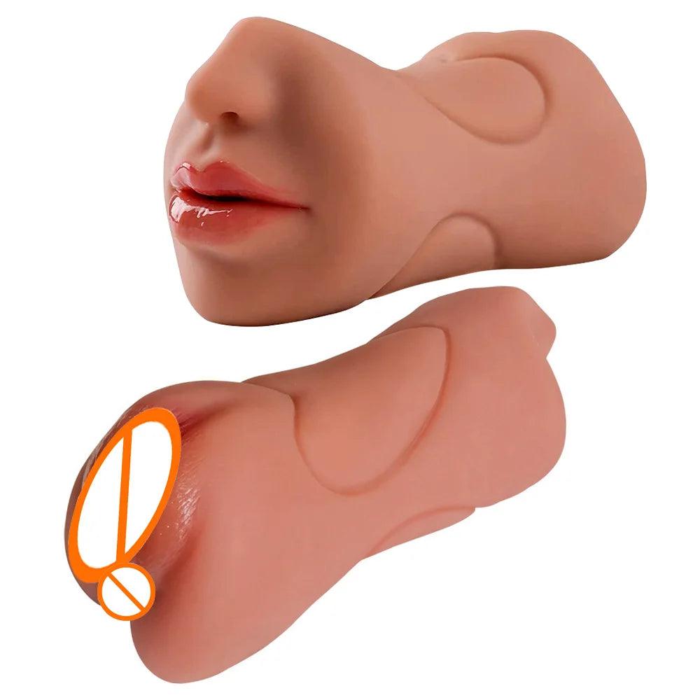 3 en 1 Bande Dents Bouche Vagin Plug Anal
