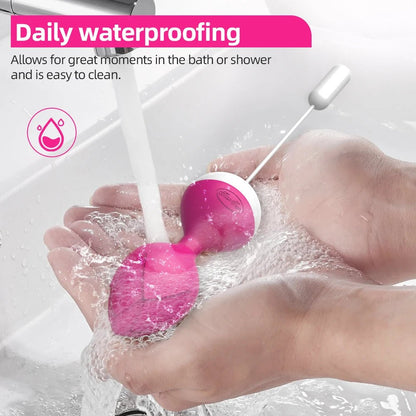 Remote Control Kegel Ball Trainer Wireless 10 Speeds Vibrator Use