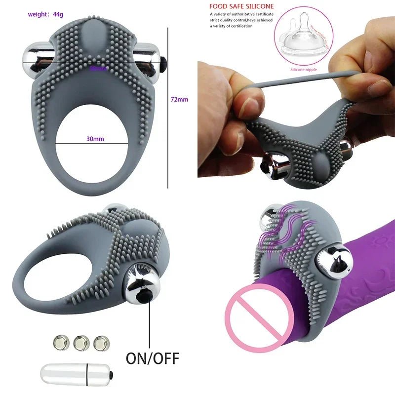Sexual Desire Rings For Urethral Vibe Toys Enhanced Pleasure