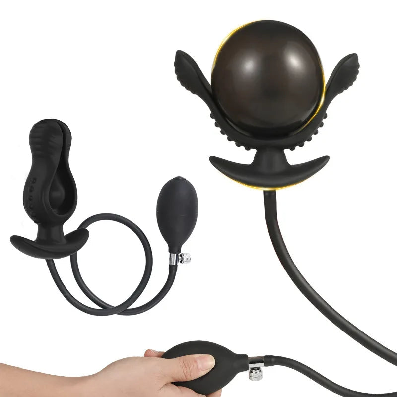 Butt Dilator Prostate G Spot Expansion Inflatable Plug Toy