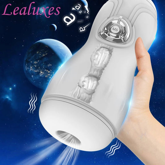 Automatic Male Vibration Oral Pleasure Machine for Men
