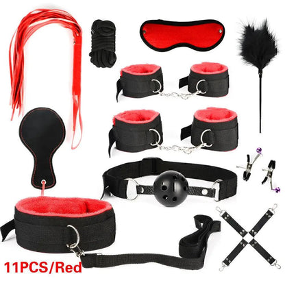 BDSM Set Kits Vibrator Adults Sex Toys Bondage for Women