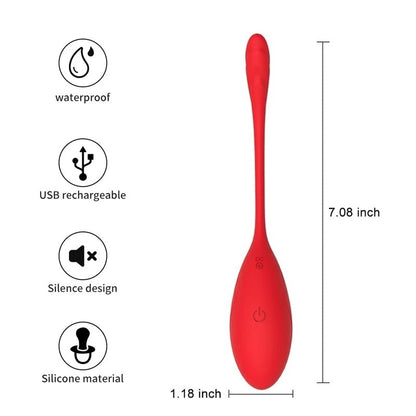 Kegel Vibrators G-Spot Clitoris Stimulator Silicone Wellness Toys