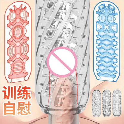 Phalus Blowjob Imitation Mouth For Men 4D Vibrator Experience