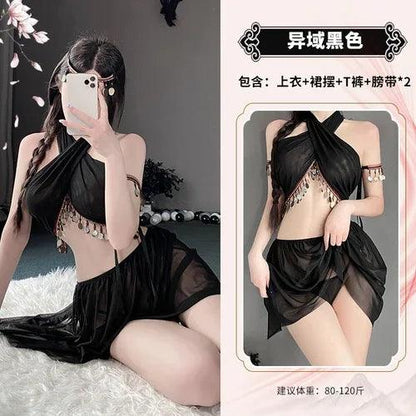 Tentation Hanfu chinoise Ancienne femme de chambre perse et égyptienne Cosplay