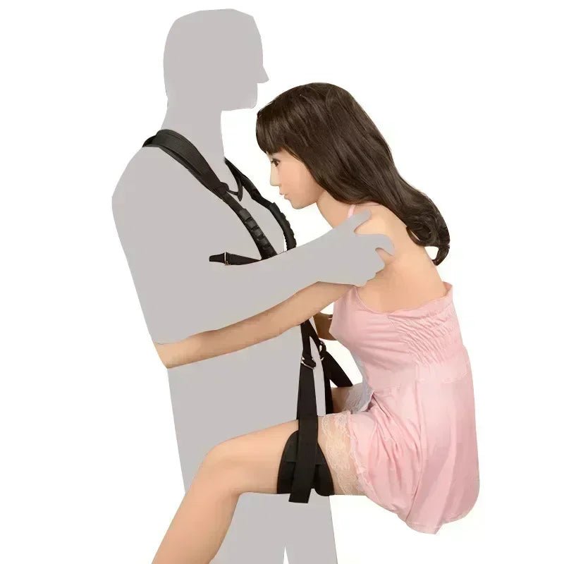Adjustable Bondage Restraint System Nylon Belt Set for Couples