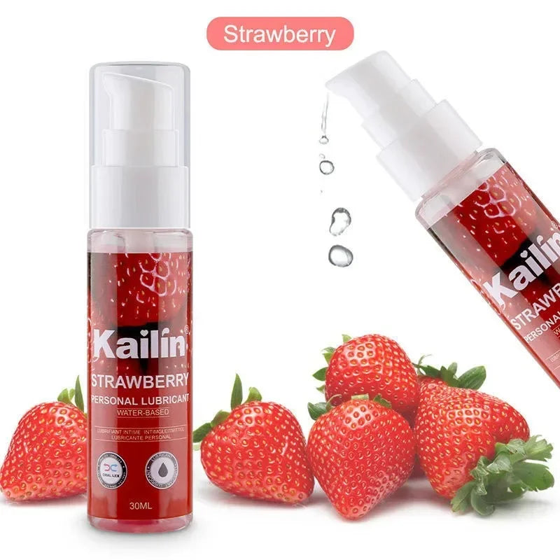 30ml Strawberry Flavor Edible Lubricant for Pleasure Delight
