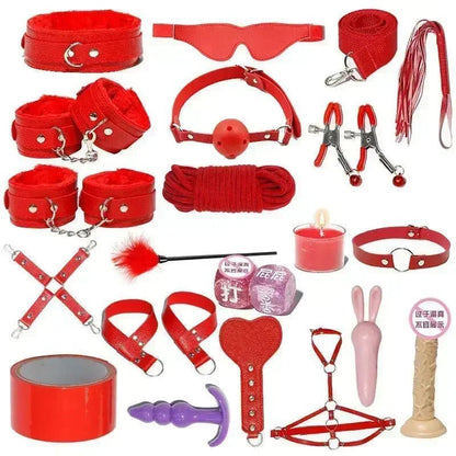 20Pcs BDSM Set Sex Toys for Couples Bondage Kit Fun