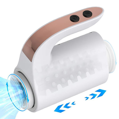 Male Cup Automatic Sucking Vibrator Moonuo Device for Pleasure