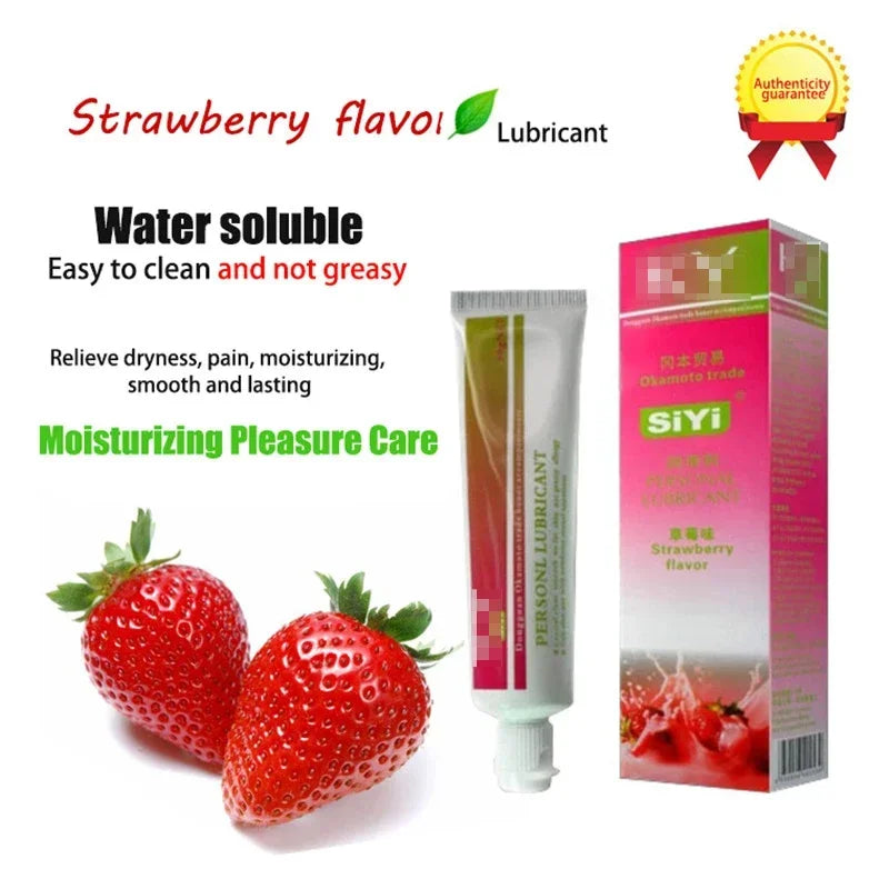 Edible Flavor Water Based Lubricant 50ML for Couples Delight