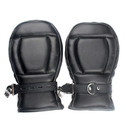 Jeu pour adultes BDSM Bondage Gant en cuir Fétiche Animal de compagnie Chien Jeu de rôle