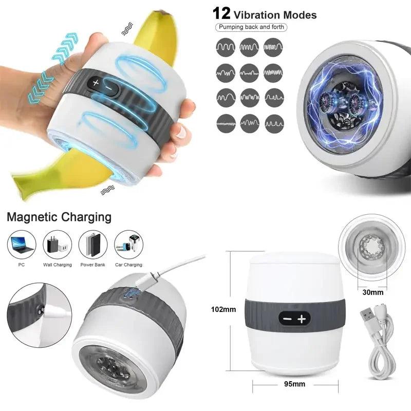 Pennis Masturbation Piston Pro for Ultimate Pleasure Device