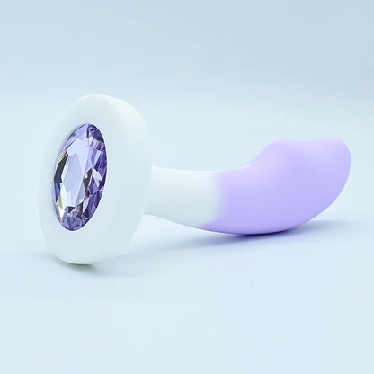 Silicone Plug Crystal Base Butt Plug For Women Toys