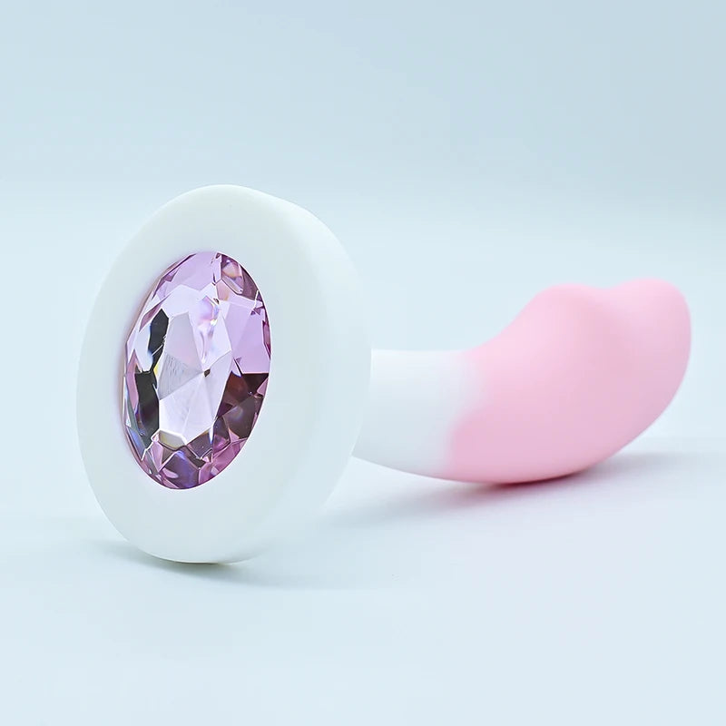 Silicone Plug Crystal Base Butt Plug For Women Toys