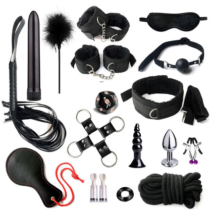 BDSM Love Set Bondage Kits Adult Toys for Women Pleasure