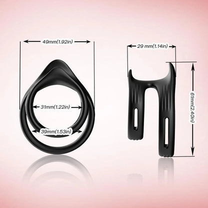 Soft Silicone Bondage Lock Device for Enhanced Pleasure