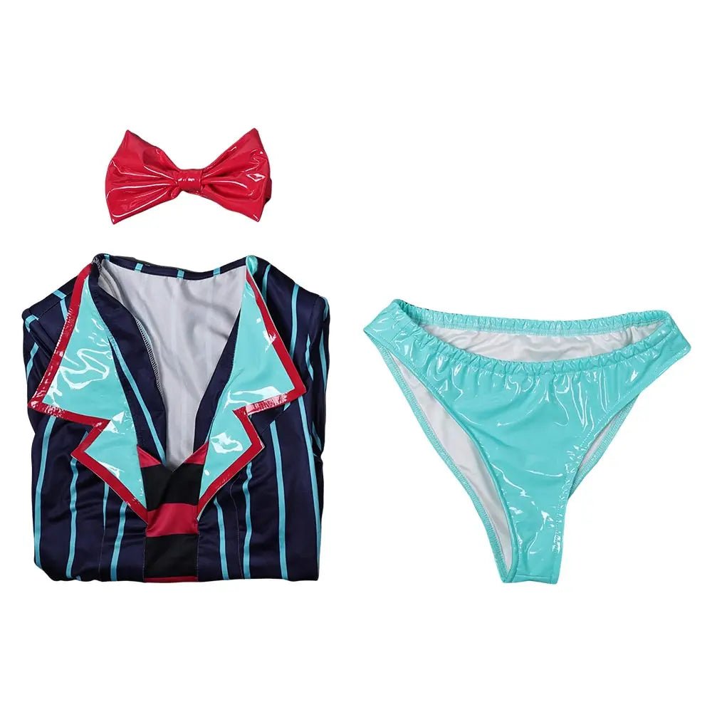 Vox Cosplay Sexy Lingerie Costume Halloween Bow Tie Outfit
