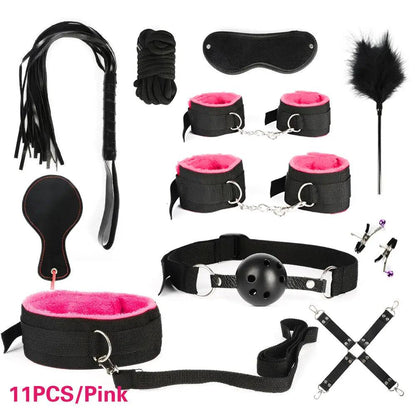 BDSM Set Kits Vibrator Adults Sex Toys Bondage for Women