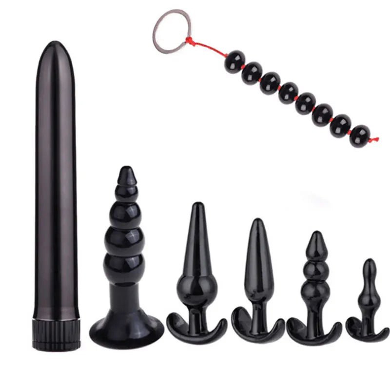 Butt Plug Dildo Anal Set |Silicone Butt Plug Dildo|Passionplayhousexxx