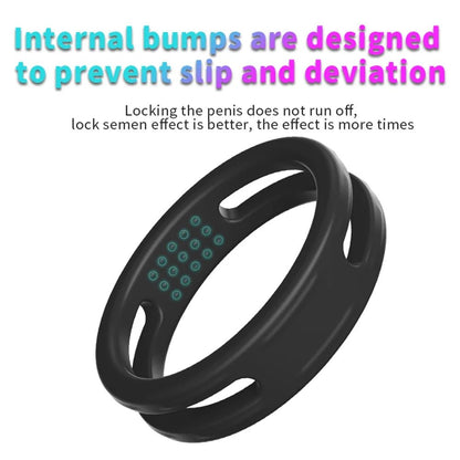Silicone Ring Delay Ejaculation Stronger Erection Aid