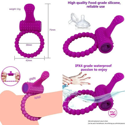 Sexual Desire Rings For Urethral Vibe Toys Enhanced Pleasure
