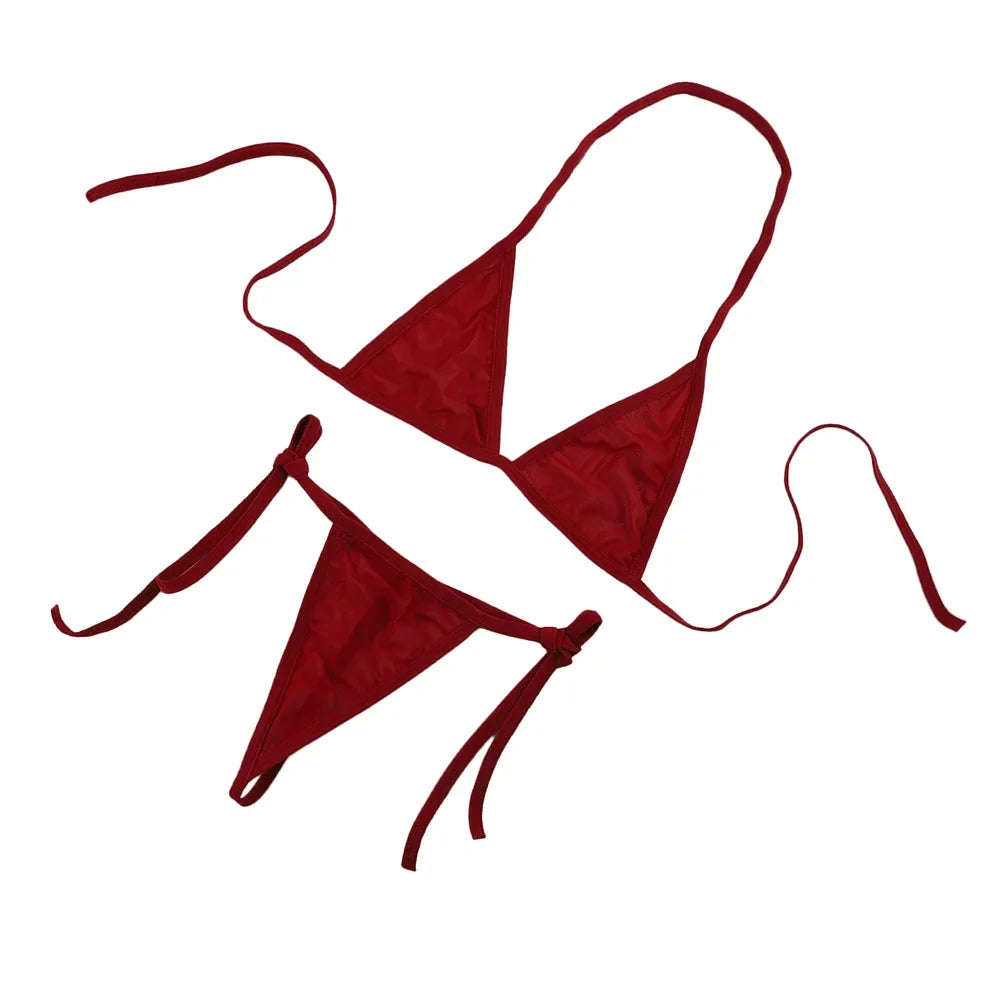 Women's Hot Beautiful Lingerie Quick Dry Bikini Swimwear Set