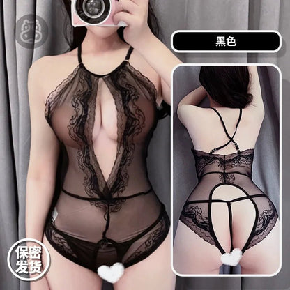 Sexy Seductive Cute Lingerie Bodysuits With Steel Support TNK8