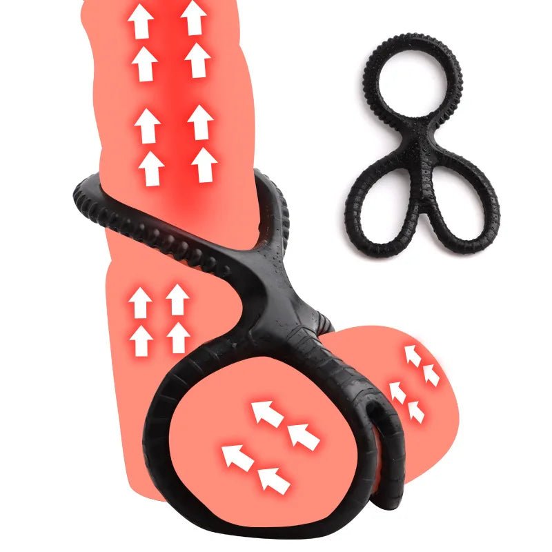 Reusable Silicone Ring For Lasting Pleasure and Comfort