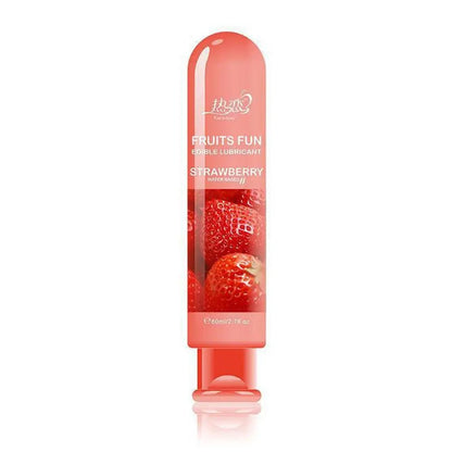 Edible Fruit Flavored Water-based Lubricant Easy To Clean Non Greasy