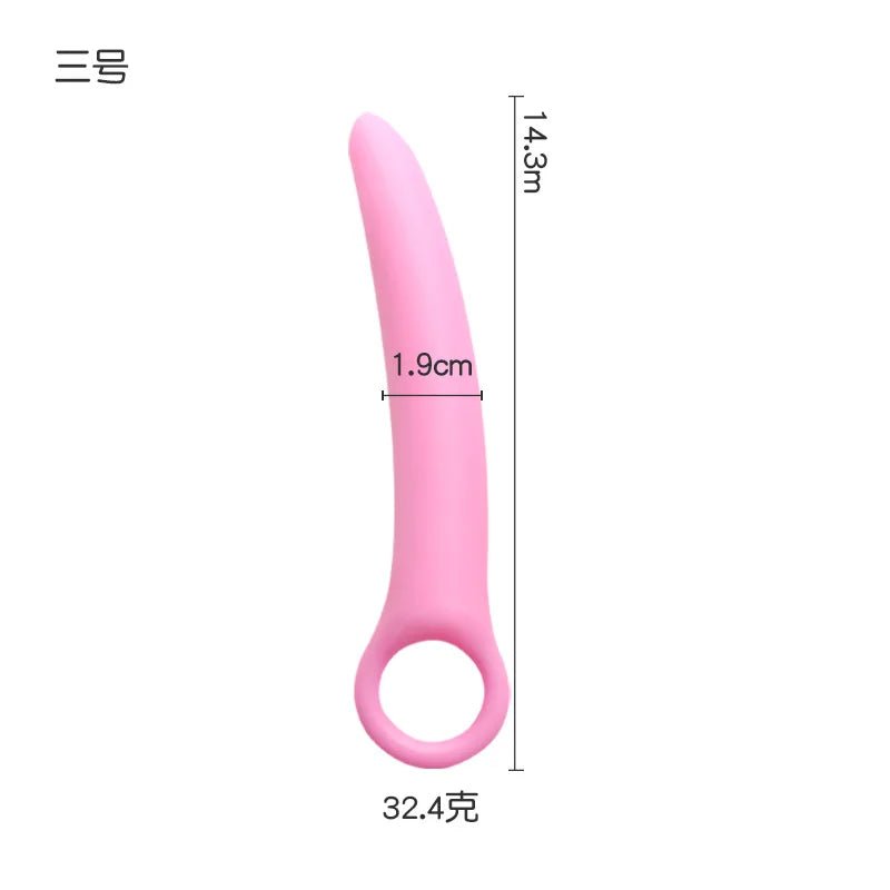 Silicone Crescent Plug for G-Spot Stimulation Experience