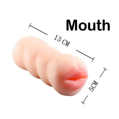 Pussies Doll For Men Vaginette Telescopic Mouth Tool Delight