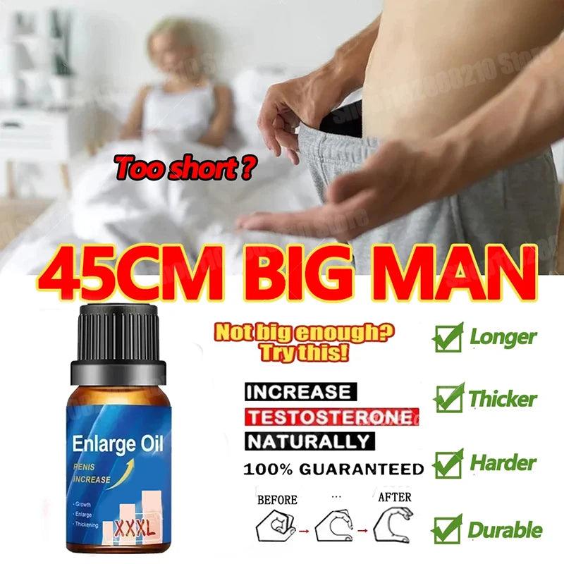 XXXL Enlargement Oil for Male Potency and Growth