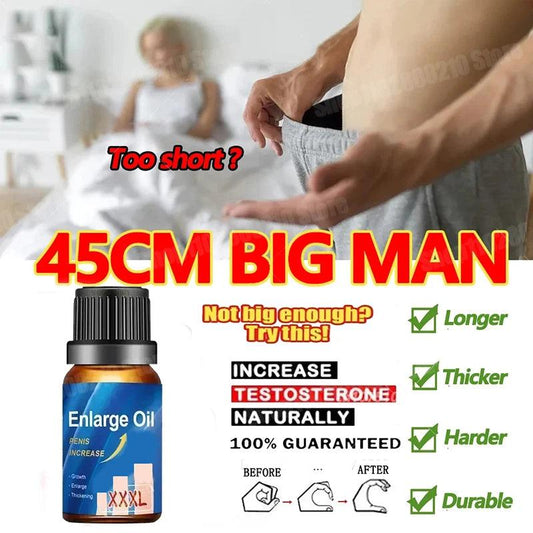 XXXL Enlargement Oil for Male Potency and Growth