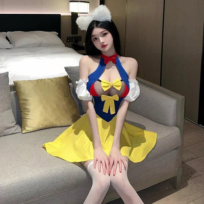 Costume de Cosplay de Lingerie Sexy Robe de Princesse Uniforme de Femme de Chambre