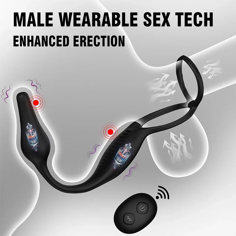 Vibrating Anal Plug | Prostate Massager Sex Toy | Passionplayhousexxx