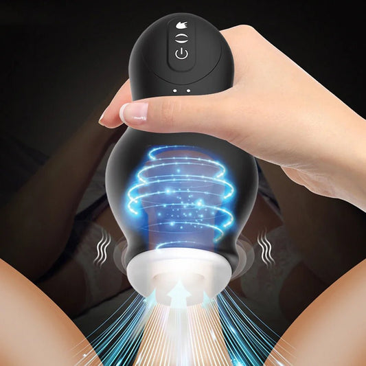 Male Automatic Sucking Cup for Vibration Pleasure Device