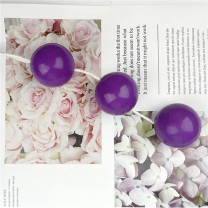 Beads Ball Toys for Women Silicone Kegel Exerciser for Wellness