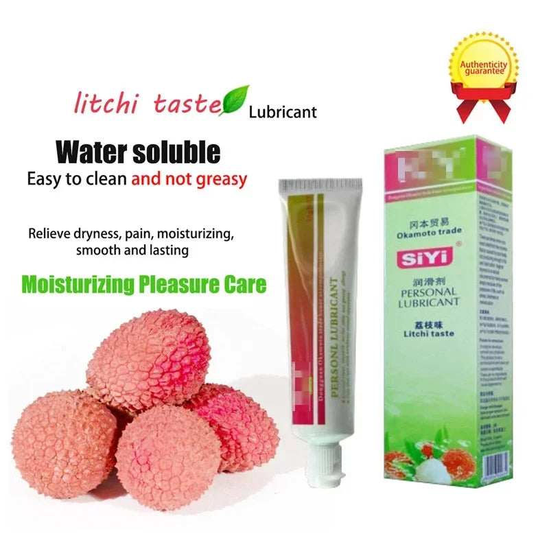 Edible Flavor Water Based Lubricant 50ML for Couples Delight