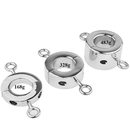 Stainless Steel Ring Enhancing Erection and Pleasure Accessory
