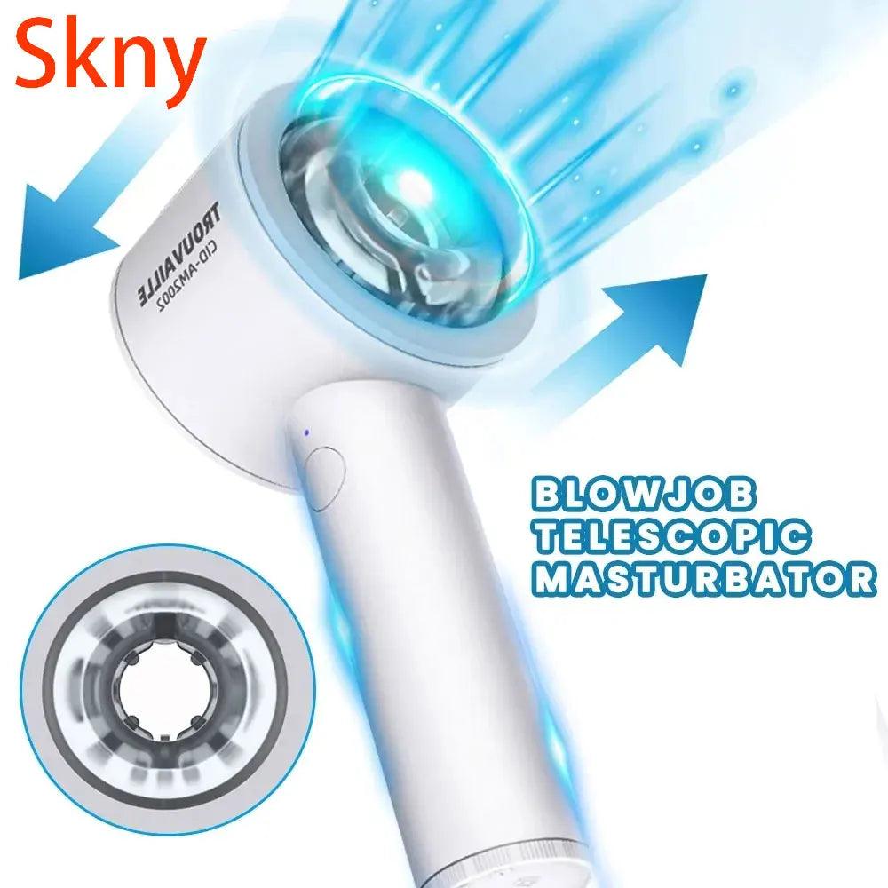 Automatic Telescopic Cup for Ultimate Pleasure Experience