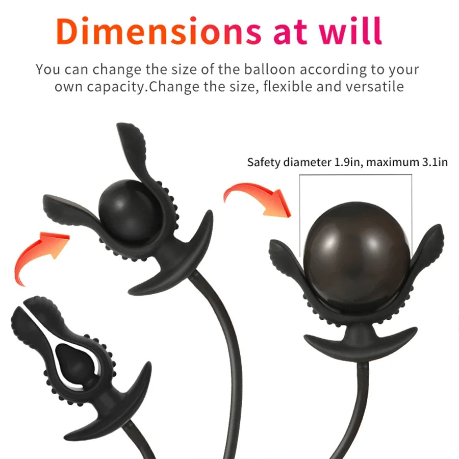 Butt Dilator Prostate G Spot Expansion Inflatable Plug Toy