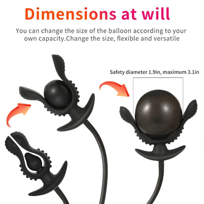 Butt Dilator Prostate G Spot Expansion Inflatable Plug Toy